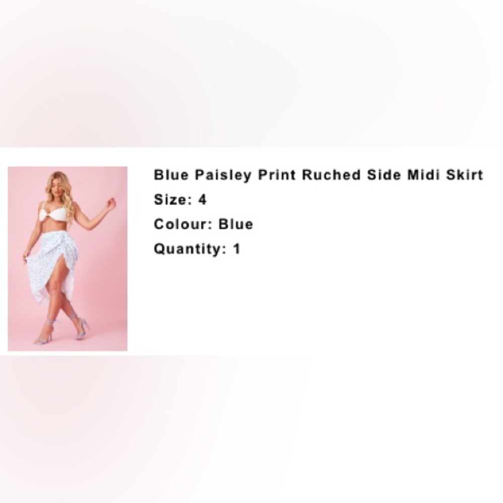 Not yet worn SHEIN skirt